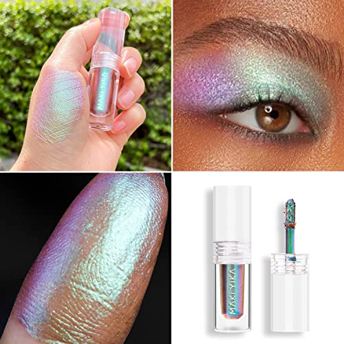 Sparkling Glitter Liquid Eyeshadow Set 6 Shades for Dazzling Eye Makeup Looks - Image 3