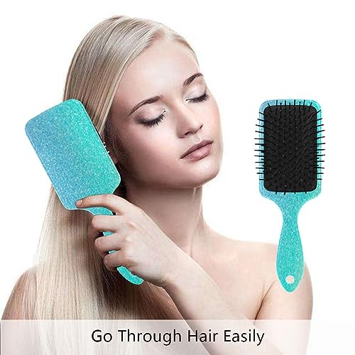 Sparkling Glitter Handle Detangling Brush for Effortless Hair Styling - Image 4