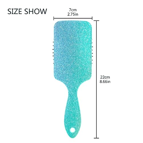 Sparkling Glitter Handle Detangling Brush for Effortless Hair Styling - Image 3