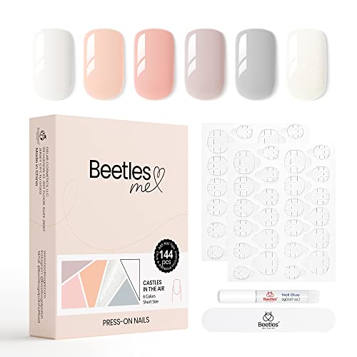 24 Piece Glittery Grey Acrylic Nails Set for a Stunning Manicure - Image 2