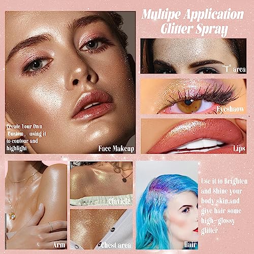 ?Glittery Pink Hair Spray? - Image 5