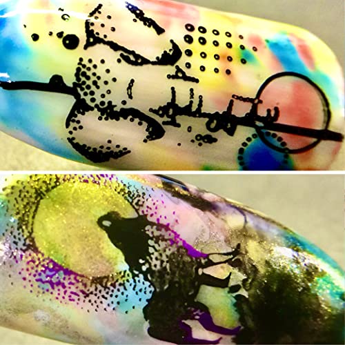 Glow-in-the-Dark White Acrylic Nail Powder for Stunning Nighttime Glamour 2 oz - Image 7
