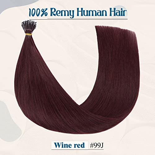 20 Inch Glue-In Hair Extensions for Voluminous, Long Hair - Ready to Apply - Image 2