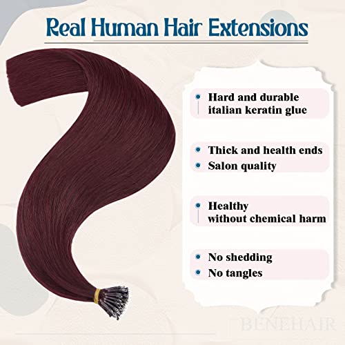 20 Inch Glue-In Hair Extensions for Voluminous, Long Hair - Ready to Apply - Image 3