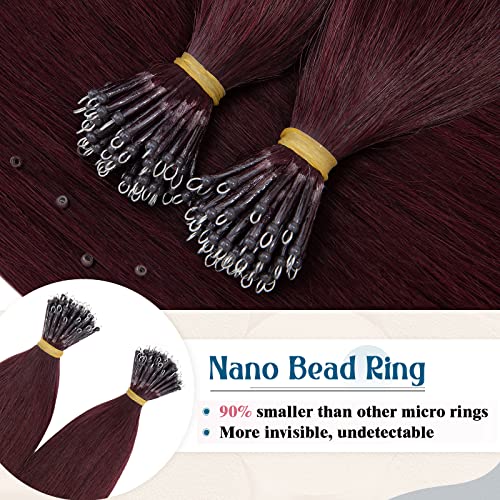 20 Inch Glue-In Hair Extensions for Voluminous, Long Hair - Ready to Apply - Image 4