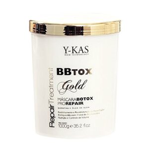 Gold Hair Treatment Mask 250ml for Radiant Locks Nourishing Hydrating Formula