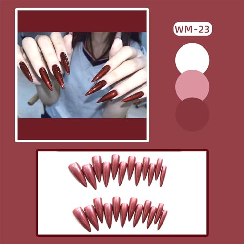 Goth Acrylic Nails - Image 2