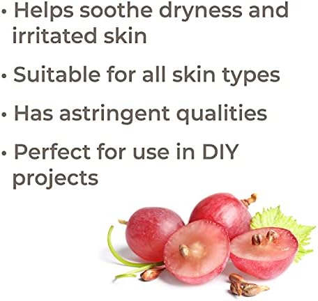 Grape Seed Oil Hair Care 100ml Natural Moisturizer and Nourisher - Image 3
