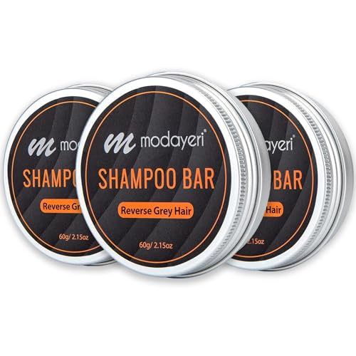 Hair dye shampoo bar made with natural ingredients.