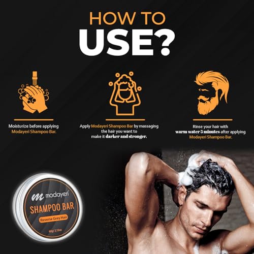 Hair dye shampoo bar made with natural ingredients. - Image 5