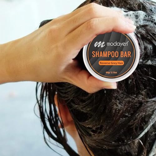 Hair dye shampoo bar made with natural ingredients. - Image 4