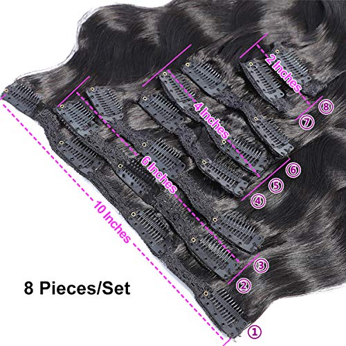 Hair Extension Human Hair Clip In Cheap - Image 3