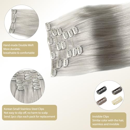 18 Inch Virgin Human Hair Extension Wefts Natural Brown 100 Grams - Image 3