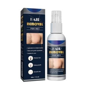 Hair Removal Cream, Smooth Hair Removal Cream Spray, Hair Removal Spray for Women and Men, Hair Removal Cream Spray, (Color : Men, Size : 1pcs)