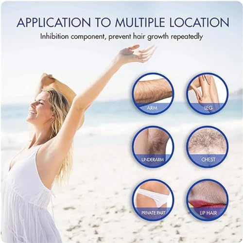 Hair Removal Cream, Smooth Hair Removal Cream Spray, Hair Removal Spray for Women and Men, Hair Removal Cream Spray, (Color : Men, Size : 1pcs) - Image 4