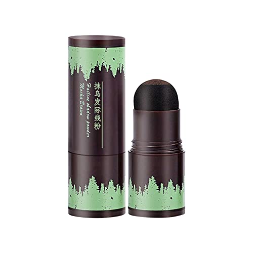 Hairline Powder Stick Hair Shadow Powder Root Up Powder Hair Shading Sponge Pen Hair Filler Powder For Cover Gray Hair Up Thin Hair Conditioning Heat Cap 4c Hair (B, One Size)