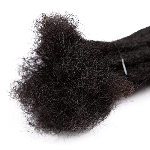 Handmade 12-Inch Human Hair Locs for Natural Look and Feel - Image 5