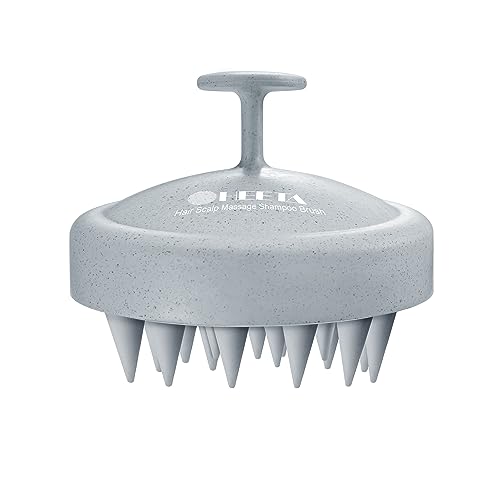 HEETA Scalp Massager Brush for Hair Growth, Dandruff Relief, Ergonomic Design