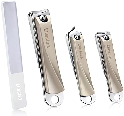 Ergonomic Holo Nail Clippers for Stylish, Precise Cutting - Compact Size