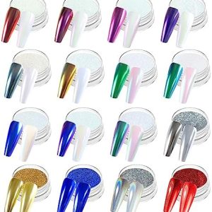 Sparkling Holographic Glitter Nail Polish 15ml for Stunning Nails
