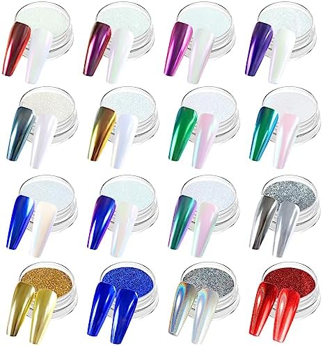 Sparkling Holographic Glitter Nail Polish 15ml for Stunning Nails
