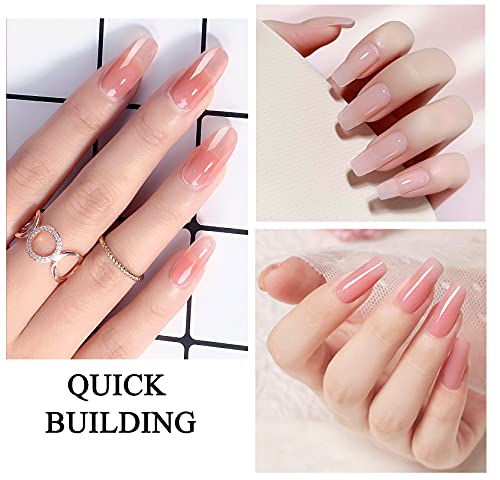 Home DIY Builder Gel Nail Kit for Strong, Beautiful Nails - Image 3