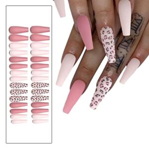 Hot Pink and White 5-Piece Acrylic Nail Art Design Kit for Stunning DIY Manicures