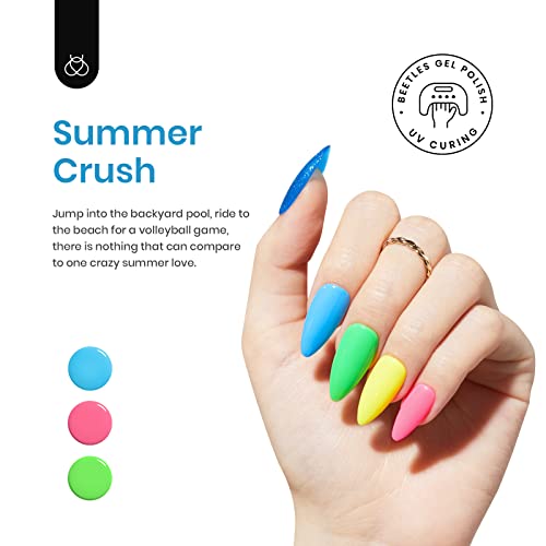 Vibrant Hot Pink Summer Nail Polish 15ml for Eye-Catching Nails - Image 3