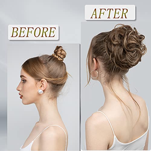 Human Hair Bun Scrunchie - Image 6