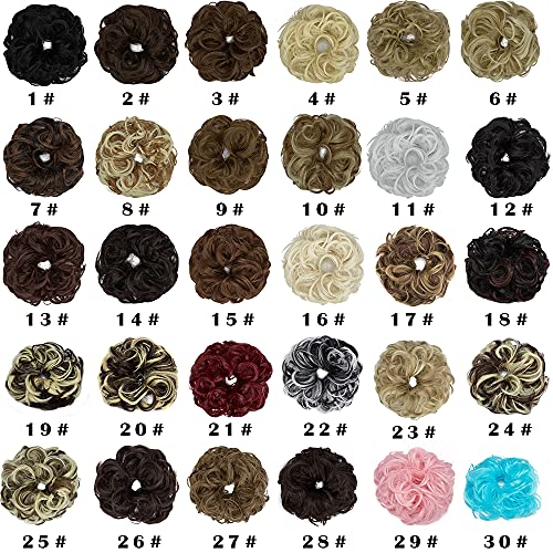 Human Hair Bun Scrunchie - Image 7