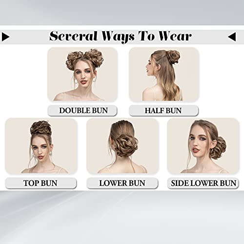 Human Hair Bun Scrunchie - Image 5