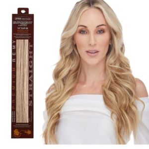 Human hair extensions for natural looking hair.