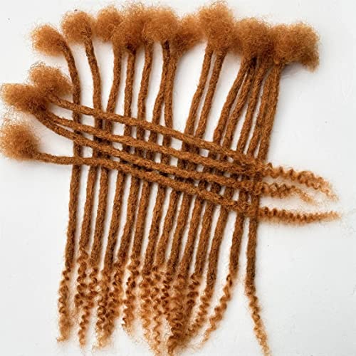 Human Hair Loc Extensions - Natural Black, 10 Inch Length - Unique Design Accessory - Image 6