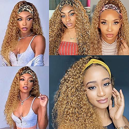 Human Hair Half Wig Blonde - Image 5
