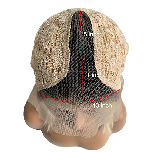 Pink Ombre Human Hair Wig with Adjustable Cap Size Natural Look - Image 3