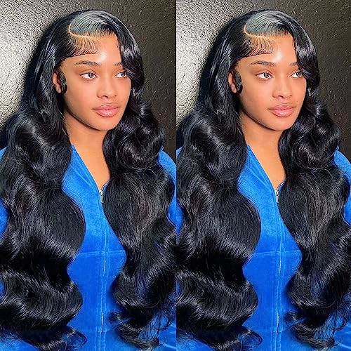 Natural Virgin Human Hair Wig, 13x4 Lace Front, Various Lengths and Colors