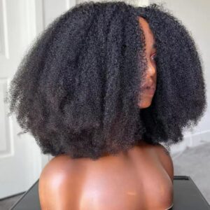 18-Inch U Part Human Hair Wig for Natural Look and Comfortable Fit