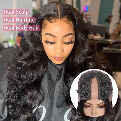?Human Hair Wig with Natural Part? - Image 3