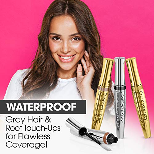 Irene Gari Instant Touch Up To Cover Your Gray Brush In Hair Mascara (Black) 0.25 Oz by Cover Ur Gray - Image 6