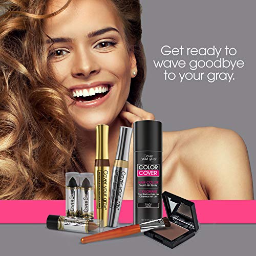 Irene Gari Instant Touch Up To Cover Your Gray Brush In Hair Mascara (Black) 0.25 Oz by Cover Ur Gray - Image 9
