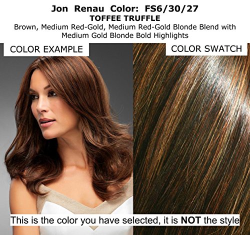 Jon Renau Christy 12 Inch XL Human Hair Topper Bundle with Hydra Shampoo Conditioner FS6/30/27 - Image 2