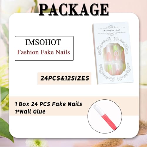 Juicy strawberry acrylic nails for a sweet look. - Image 4