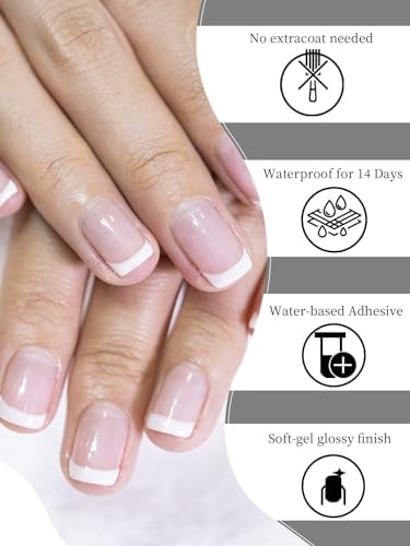 Kalolary 32-Piece Waterproof Gel Nail Polish Strips Kit with Nail File and Stick - Image 4