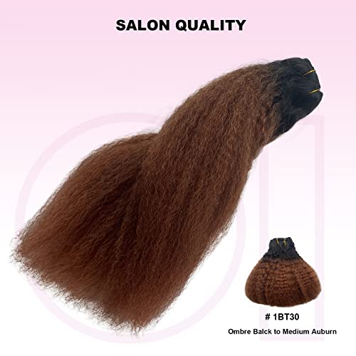 Kinky Clip In Human Hair Extension - Image 5