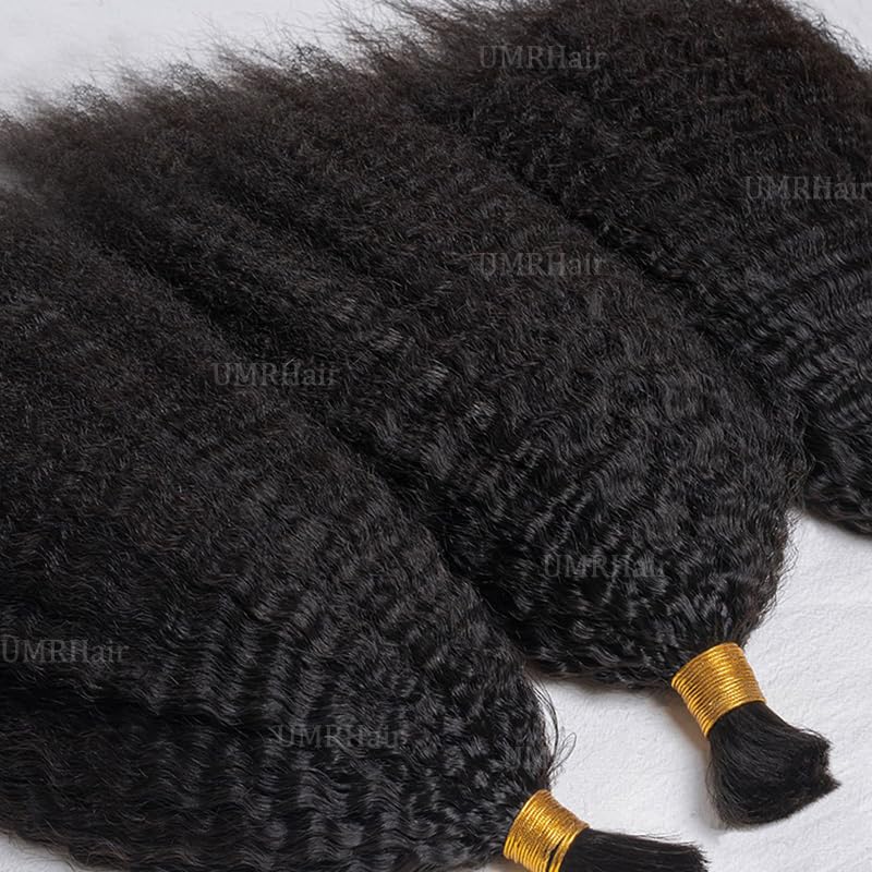 18 Inch Kinky Human Hair Braiding Extensions for Natural Hairstyles - Image 5