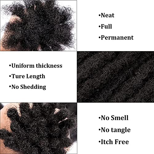 Kinky Human Hair Crochet Braids for Natural Look, Easy Styling, 24 Inch Length - Image 3