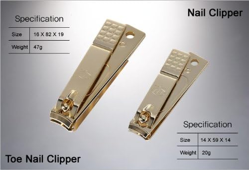 Korean Three Seven 777 Travel Grooming Manicure Kit Nail Clipper Set 11 Pieces 950RG - Image 4
