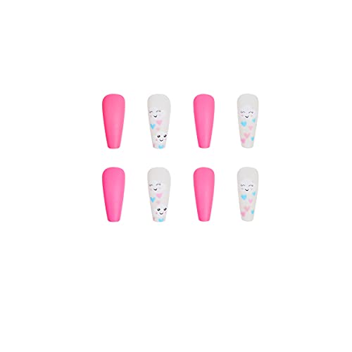 Kuromi-themed acrylic nails for a unique style. - Image 5