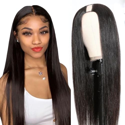 L Part Human Hair Wig
