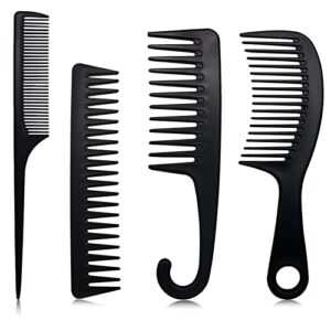 Gentle Detangling Hair Brush and Comb Set for Smooth Styling All Hair Types